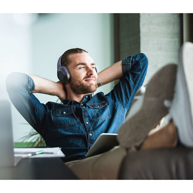 Philips TAH2005BK 00 auscultador Auscultadores Com fios Fita de cabeça Música Preto