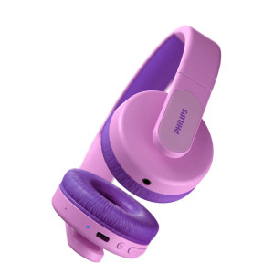 Philips TAK4206PK 00 auscultador Auscultadores Com fios e sem fios Fita de cabeça Chamadas Música USB Type-C Bluetooth Rosa 2