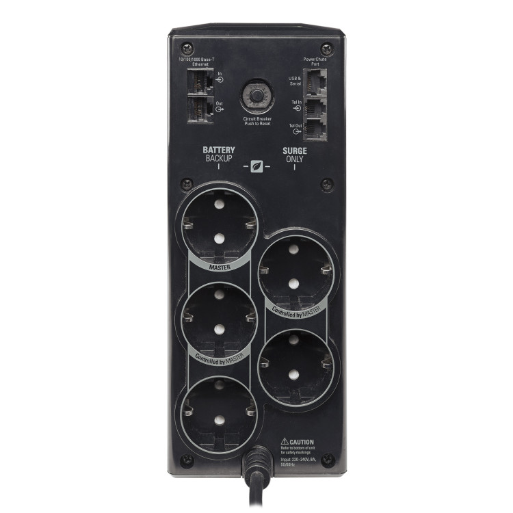 APC Back- Pro UPS Linha interativa 0,9 kVA 540 W 5 tomada(s) CA