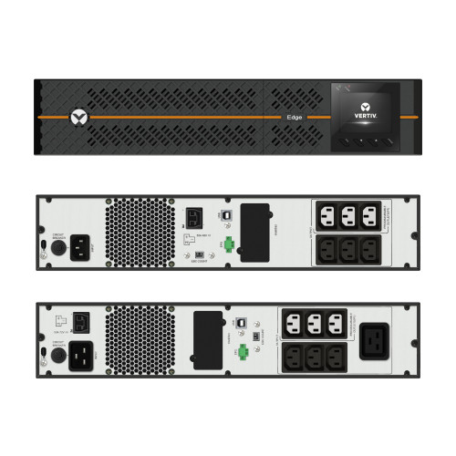 Vertiv Liebert EDGE-3000IRT2UXL UPS Linha interativa 3 kVA 2700 W 7 tomada(s) CA Vertiv Liebert EDGE-3000IRT2UXL UPS Linha interativa 3 kVA 2700 W 7 tomada(s) CA