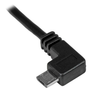 StarTech.com Cabo de carregamento e sincronização Micro-USB M M - Micro-USB de ângulo para a esquerda - 0,25 mm² - 2 m 2