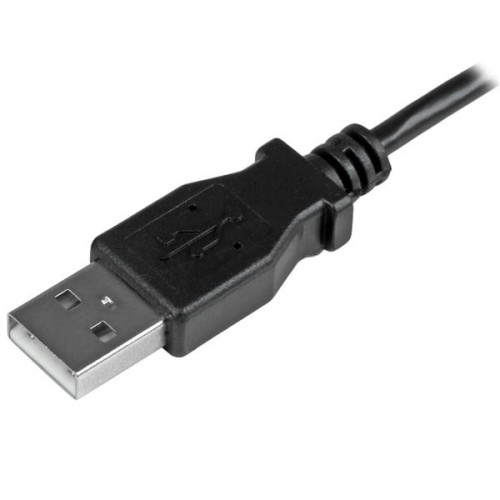 StarTech.com Cabo de carregamento e sincronização Micro-USB M M - Micro-USB de ângulo para a esquerda - 0,25 mm² - 2 m StarTech.com Cabo de carregamento e sincronização Micro-USB M M - Micro-USB de ângulo para a esquerda - 0,25 mm² - 2 m