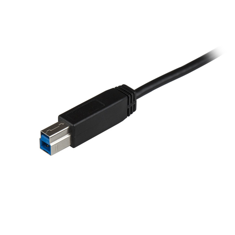 StarTech.com USB31CB1M cabo USB USB 3.2 Gen 2 (3.1 Gen 2) 1 m USB C USB B Preto