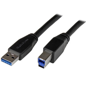 StarTech.com Cabo USB 3.0 USB-A para USB-B ativo - 10 m 2