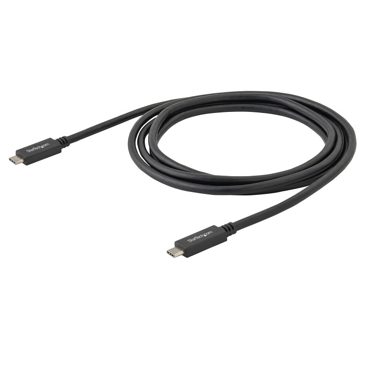 StarTech.com USB315CC2M cabo USB USB 3.2 Gen 1 (3.1 Gen 1) 2 m USB C Preto