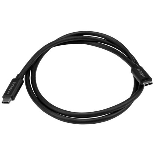 StarTech.com USB31CC1M cabo USB USB 3.2 Gen 2 (3.1 Gen 2) 1 m USB C Preto StarTech.com USB31CC1M cabo USB USB 3.2 Gen 2 (3.1 Gen 2) 1 m USB C Preto