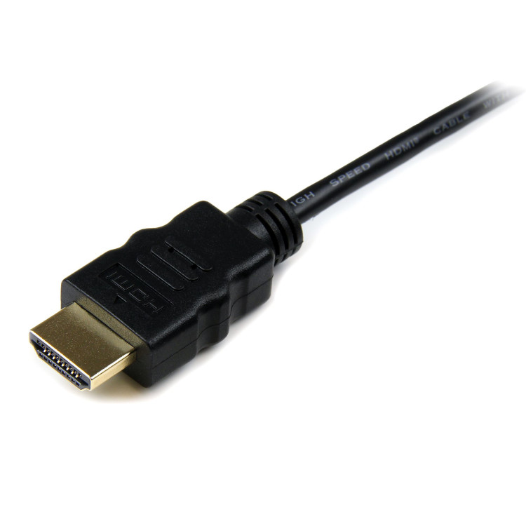 StarTech.com HDADMM2M cabo HDMI 2 m HDMI Type A (Standard) HDMI Type D (Micro) Preto