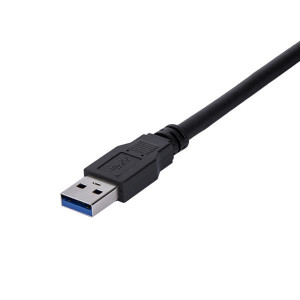 StarTech.com USB3SEXT1MBK cabo USB USB 3.2 Gen 1 (3.1 Gen 1) 1 m USB A Preto 2