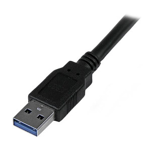 StarTech.com USB3SAA3MBK cabo USB USB 3.2 Gen 1 (3.1 Gen 1) 3 m USB A Preto 2