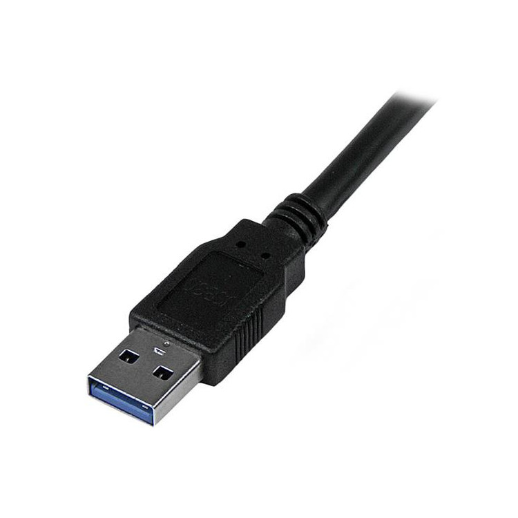 StarTech.com USB3SAA3MBK cabo USB USB 3.2 Gen 1 (3.1 Gen 1) 3 m USB A Preto