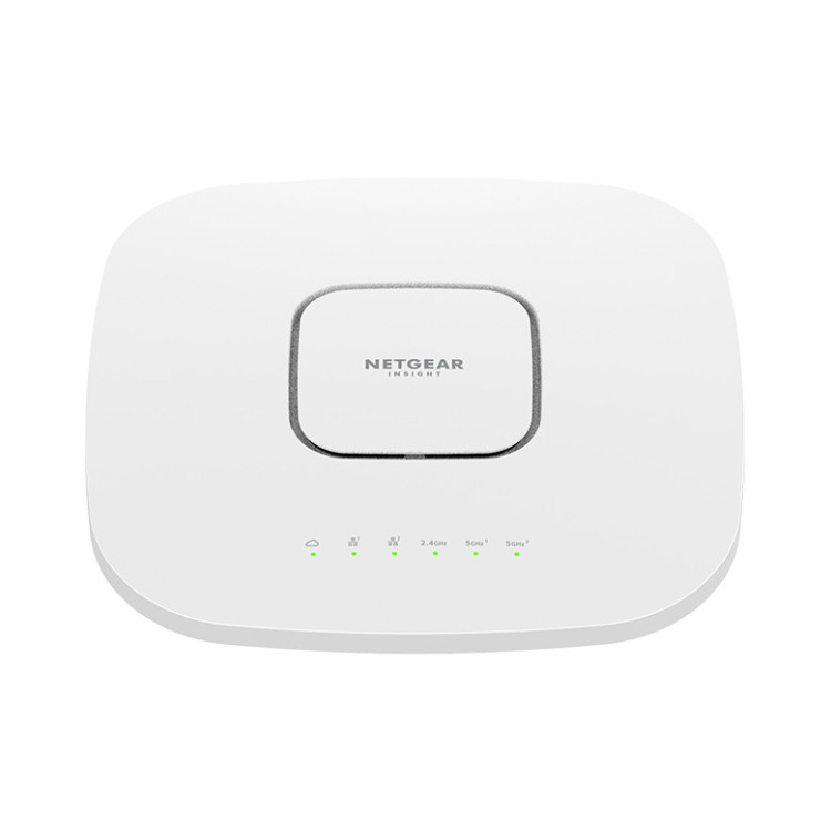 NETGEAR Insight Cloud Managed WiFi 6 AX6000 Tri-band Multi-Gig Access Point (WAX630) 6000 Mbit s Branco Power over Ethernet
