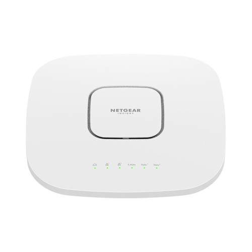 NETGEAR Insight Cloud Managed WiFi 6 AX6000 Tri-band Multi-Gig Access Point (WAX630) 6000 Mbit s Branco Power over Ethernet NETGEAR Insight Cloud Managed WiFi 6 AX6000 Tri-band Multi-Gig Access Point (WAX630) 6000 Mbit s Branco Power over Ethernet