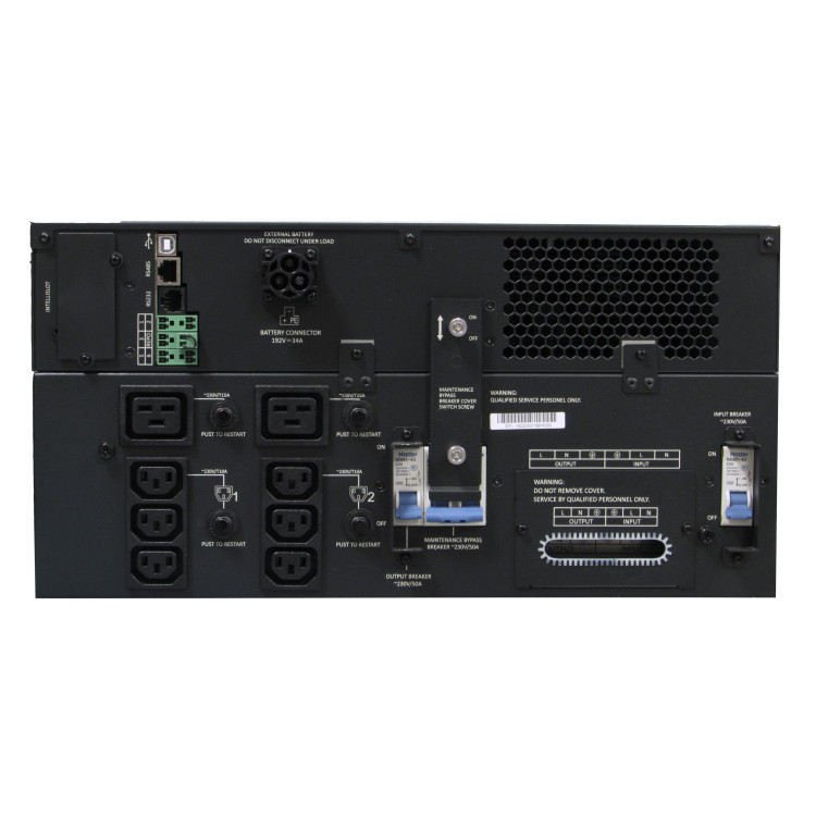 Vertiv Liebert GXT5-5000IRT5UXLN UPS Dupla conversão (Online) 5 kVA 5000 W 8 tomada(s) CA