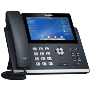 Yealink SIP-T48U telefone IP Cinzento LED Wi-Fi 2
