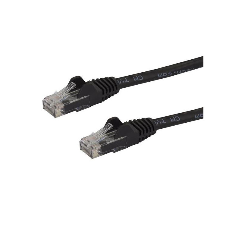 StarTech.com N6PATC150CMBK cabo de rede Preto 1,5 m Cat6 U UTP (UTP)