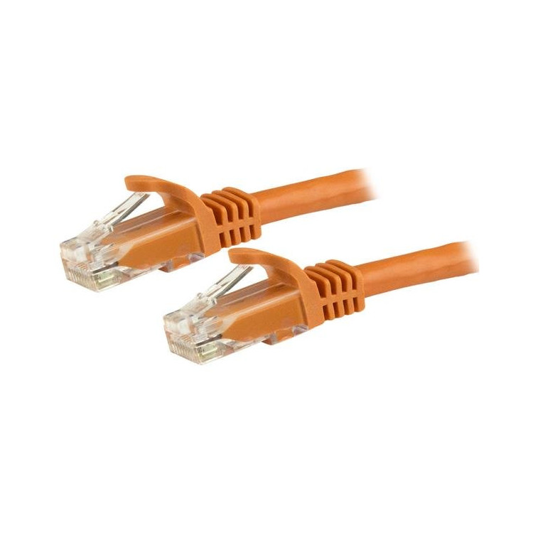 StarTech.com N6PATC5MOR cabo de rede Laranja 5 m Cat6 U UTP (UTP)