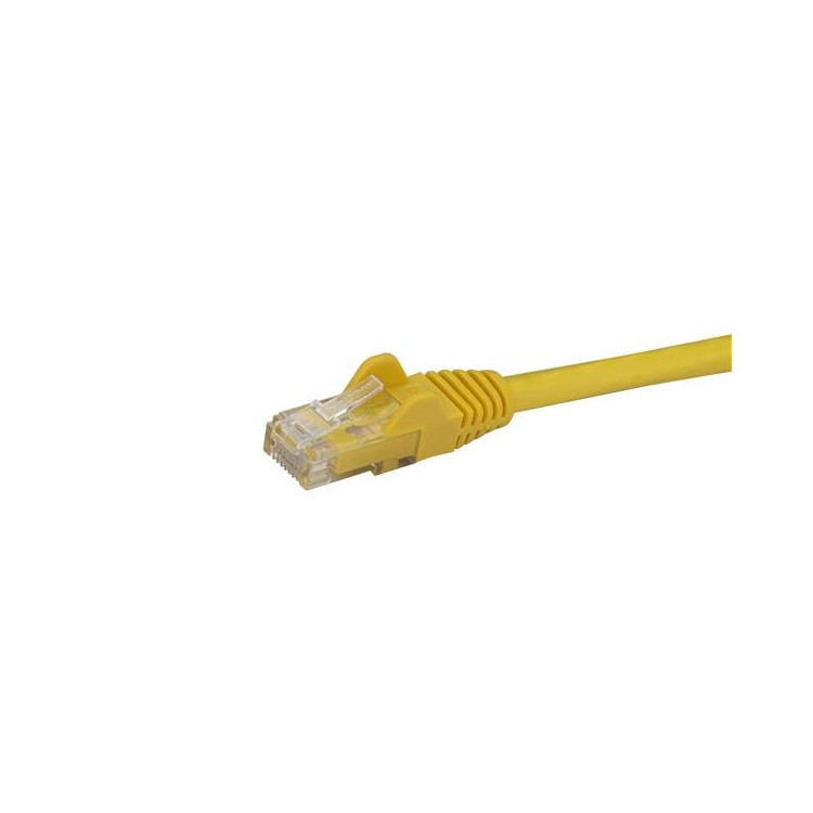 StarTech.com N6PATC5MYL cabo de rede Amarelo 5 m Cat6 U UTP (UTP)