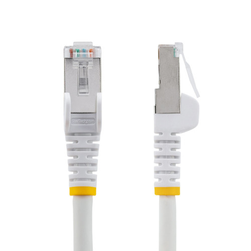 StarTech.com NLWH-50C-CAT6A-PATCH cabo de rede Branco 0,5 m S FTP (S-STP) StarTech.com NLWH-50C-CAT6A-PATCH cabo de rede Branco 0,5 m S FTP (S-STP)