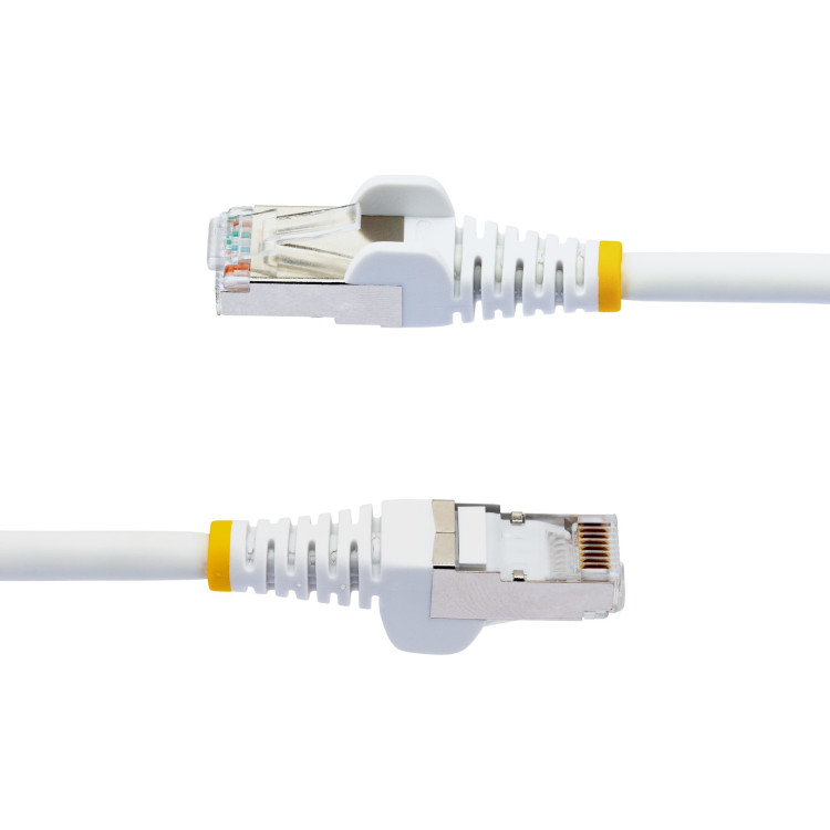 StarTech.com NLWH-50C-CAT6A-PATCH cabo de rede Branco 0,5 m S FTP (S-STP)