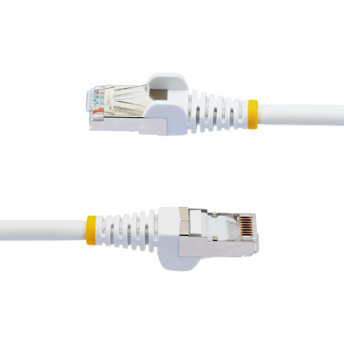 StarTech.com NLWH-50C-CAT6A-PATCH cabo de rede Branco 0,5 m S FTP (S-STP) StarTech.com NLWH-50C-CAT6A-PATCH cabo de rede Branco 0,5 m S FTP (S-STP)