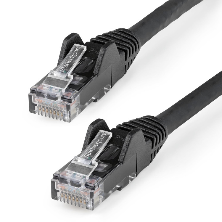StarTech.com N6LPATCH5MBK cabo de rede Preto 5 m Cat6 U UTP (UTP)
