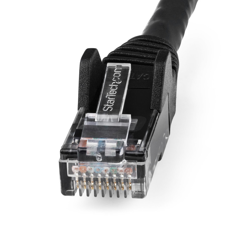 StarTech.com N6LPATCH5MBK cabo de rede Preto 5 m Cat6 U UTP (UTP)
