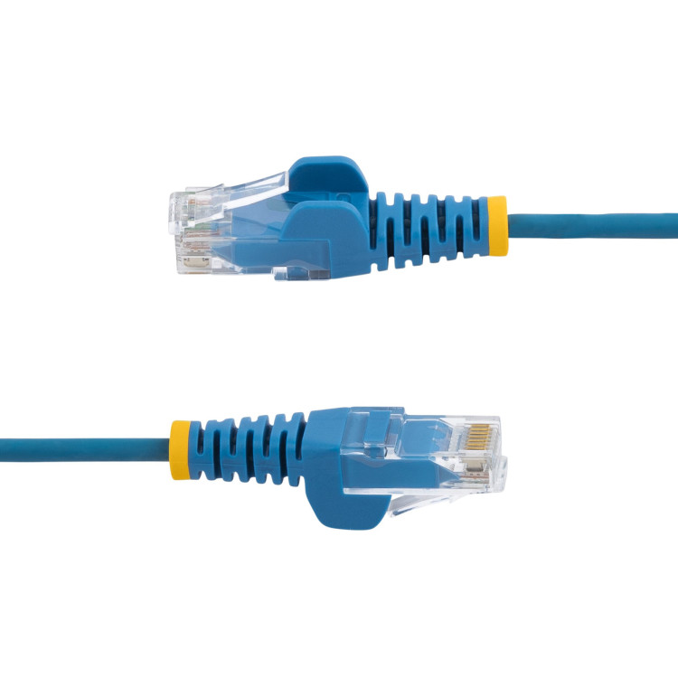 StarTech.com N6PAT50CMBLS cabo de rede Azul 0,5 m Cat6 U UTP (UTP)