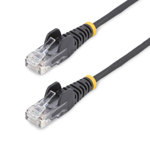 StarTech.com N6PAT200CMBKS cabo de rede Preto 2 m Cat6 U UTP (UTP) StarTech.com N6PAT200CMBKS cabo de rede Preto 2 m Cat6 U UTP (UTP)