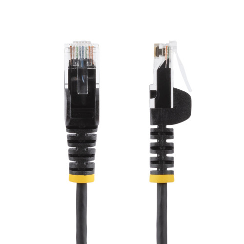 StarTech.com N6PAT200CMBKS cabo de rede Preto 2 m Cat6 U UTP (UTP) StarTech.com N6PAT200CMBKS cabo de rede Preto 2 m Cat6 U UTP (UTP)