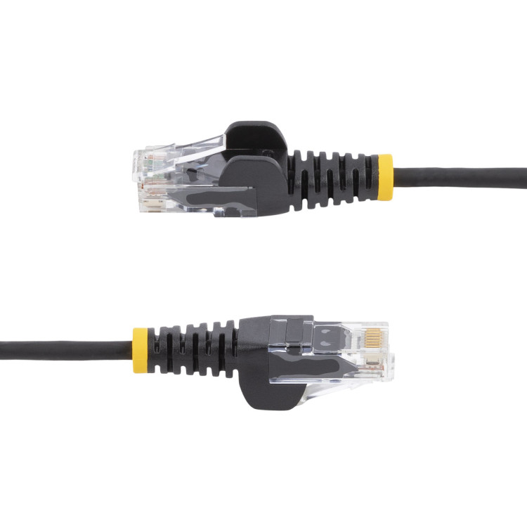 StarTech.com N6PAT200CMBKS cabo de rede Preto 2 m Cat6 U UTP (UTP)