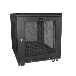 StarTech.com RK1233BKM armário rack 12U Rack independente para servidor Preto