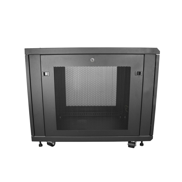 StarTech.com RK1233BKM armário rack 12U Rack independente para servidor Preto