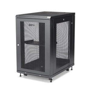 StarTech.com RK1833BKM armário rack 18U Rack independente para servidor Preto 2