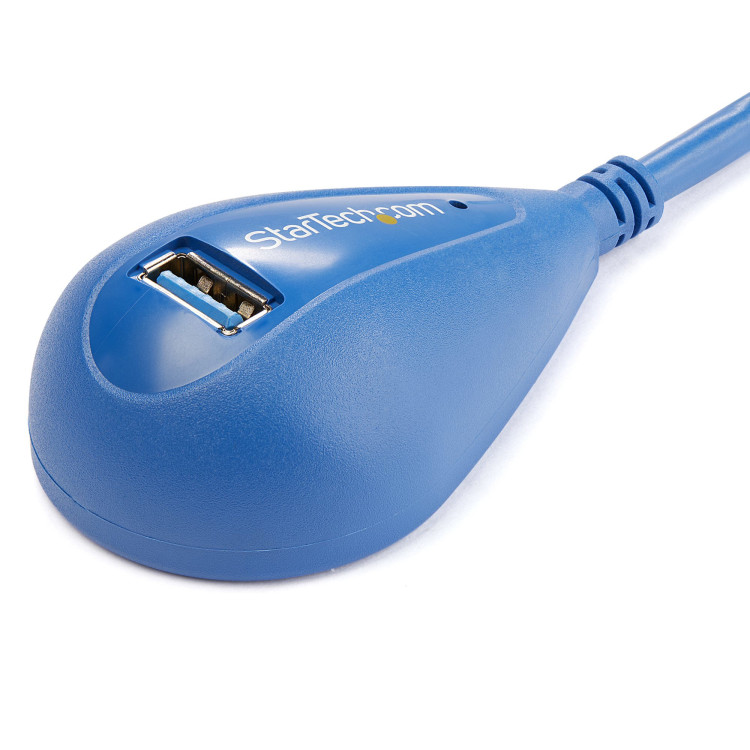 StarTech.com USB3SEXT5DSK cabo USB USB 3.2 Gen 1 (3.1 Gen 1) 1,5 m USB A Azul