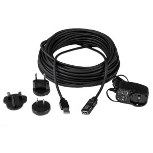 StarTech.com USB2AAEXT15M cabo USB USB 2.0 15 m USB A Preto