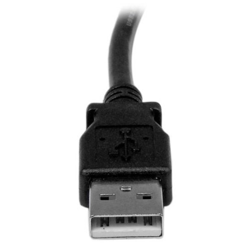 StarTech.com Cabo USB 2.0 A para B de ângulo para a direita de 2 m – M M StarTech.com Cabo USB 2.0 A para B de ângulo para a direita de 2 m – M M
