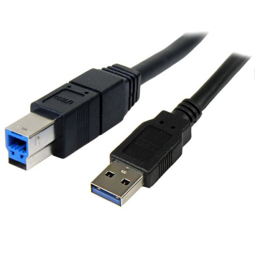 StarTech.com 3m, USB 3.0-A - USB 3.0-B cabo USB USB 3.2 Gen 1 (3.1 Gen 1) USB A USB B Preto StarTech.com 3m, USB 3.0-A - USB 3.0-B cabo USB USB 3.2 Gen 1 (3.1 Gen 1) USB A USB B Preto