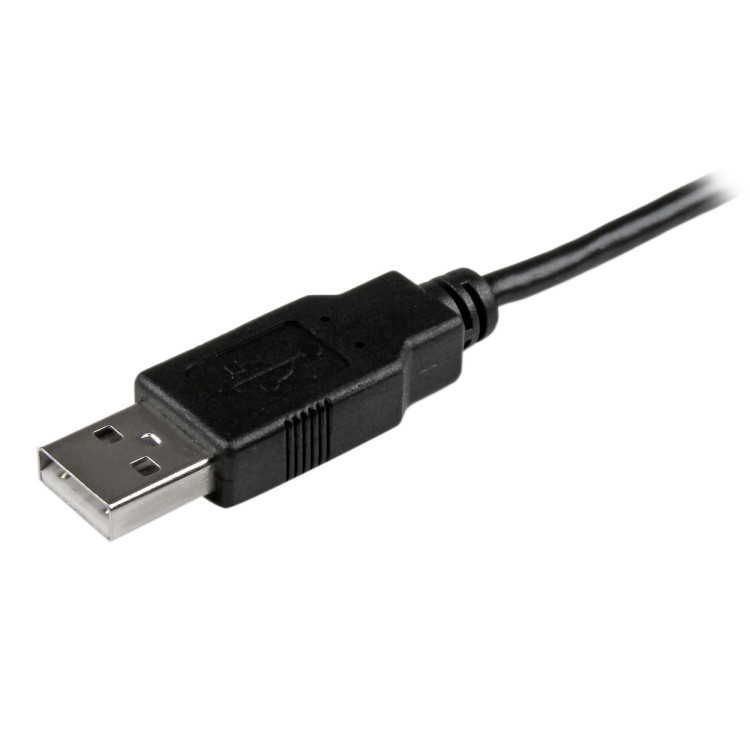 StarTech.com USBAUB50CMBK cabo USB USB 2.0 0,5 m USB A Micro-USB B Preto