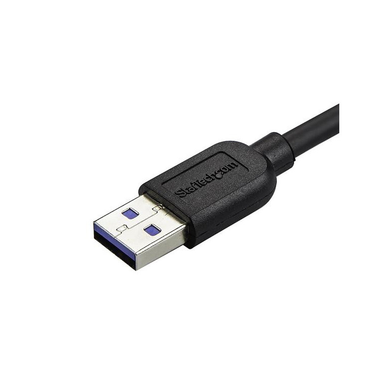 StarTech.com USB3AU1MRS cabo USB USB 3.2 Gen 1 (3.1 Gen 1) 1 m USB A Micro-USB B Preto
