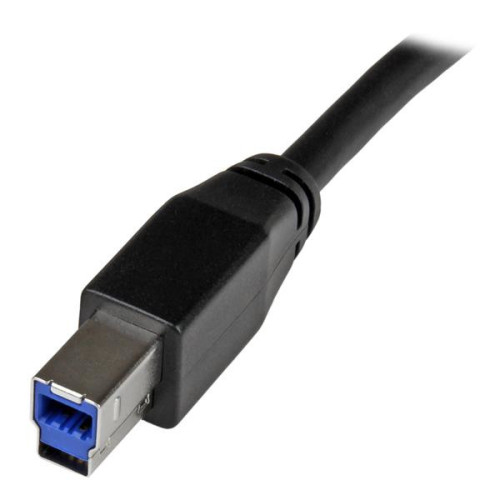 StarTech.com USB3SAB5M cabo USB USB 3.2 Gen 1 (3.1 Gen 1) 5 m USB A USB B Preto StarTech.com USB3SAB5M cabo USB USB 3.2 Gen 1 (3.1 Gen 1) 5 m USB A USB B Preto
