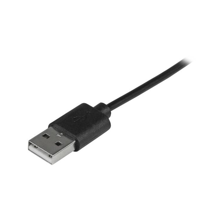 StarTech.com USB2AC1M cabo USB USB 2.0 1 m USB A USB C Preto
