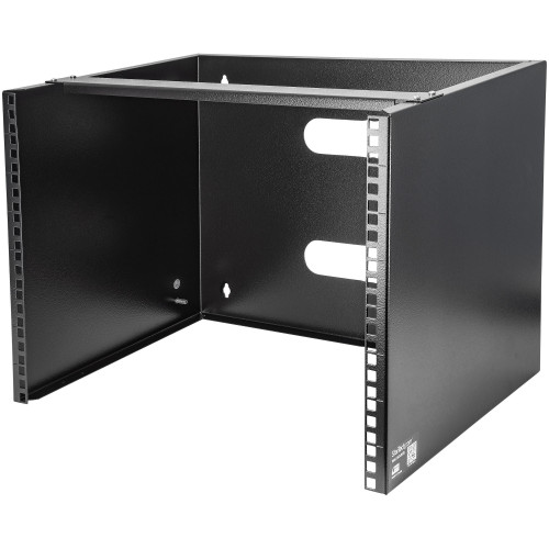 StarTech.com WALLMOUNT8 armário rack 8U Rack de pendurar na parede Preto StarTech.com WALLMOUNT8 armário rack 8U Rack de pendurar na parede Preto