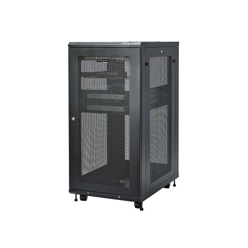 StarTech.com RK2433BKM armário rack 24U Rack independente para servidor Preto StarTech.com RK2433BKM armário rack 24U Rack independente para servidor Preto