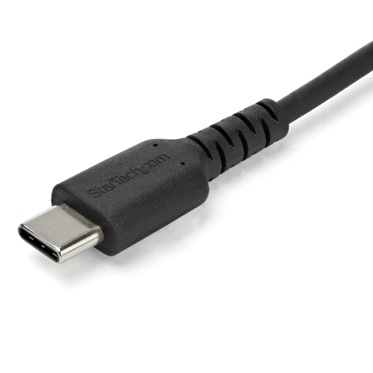 StarTech.com RUSB2AC1MB cabo USB USB 2.0 1 m USB A USB C Preto