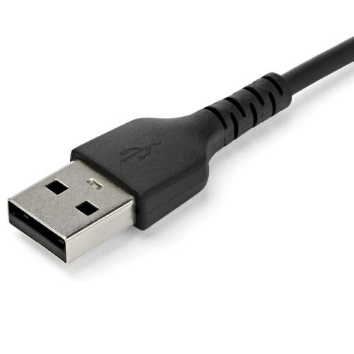 StarTech.com RUSB2AC1MB cabo USB USB 2.0 1 m USB A USB C Preto