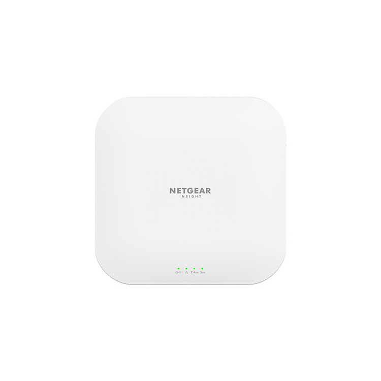 NETGEAR Insight Cloud Managed WiFi 6 AX3600 Dual Band Access Point (WAX620) 3600 Mbit s Branco Power over Ethernet (PoE)