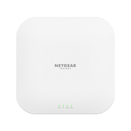 NETGEAR Insight Cloud Managed WiFi 6 AX3600 Dual Band Access Point (WAX620) 3600 Mbit s Branco Power over Ethernet (PoE) NETGEAR Insight Cloud Managed WiFi 6 AX3600 Dual Band Access Point (WAX620) 3600 Mbit s Branco Power over Ethernet (PoE)