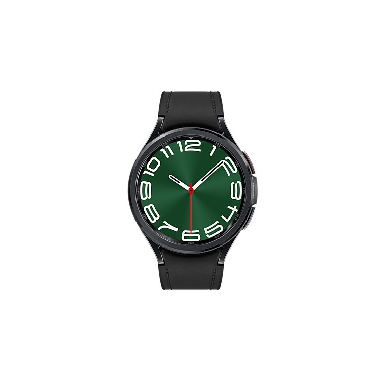 Samsung Galaxy Watch6 Classic SM-R965F 3,81 cm (1.5") OLED 47 mm Digital 480 x 480 pixels Ecrã táctil 4G Preto Wi-Fi GPS