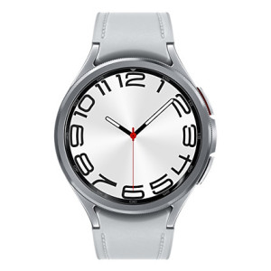 Samsung Galaxy Watch6 Classic SM-R965F 3,81 cm (1.5") OLED 47 mm Digital 480 x 480 pixels Ecrã táctil 4G Prateado Wi-Fi GPS 2