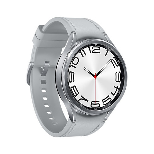 Samsung Galaxy Watch6 Classic SM-R965F 3,81 cm (1.5") OLED 47 mm Digital 480 x 480 pixels Ecrã táctil 4G Prateado Wi-Fi GPS Samsung Galaxy Watch6 Classic SM-R965F 3,81 cm (1.5") OLED 47 mm Digital 480 x 480 pixels Ecrã táctil 4G Prateado Wi-Fi GPS